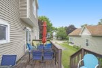 Gas grill and propane provided